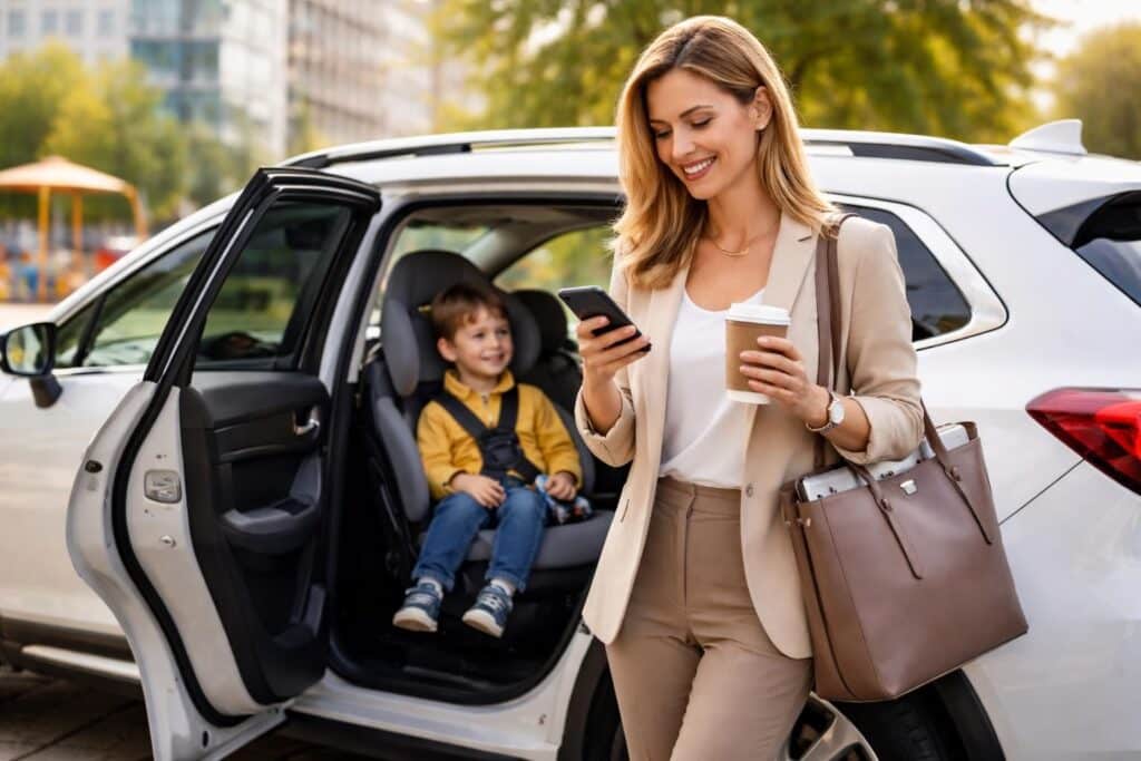 découvrez comment concilier vie professionnelle et utilisation d'une voiture pratique pour faciliter le quotidien des mamans actives.