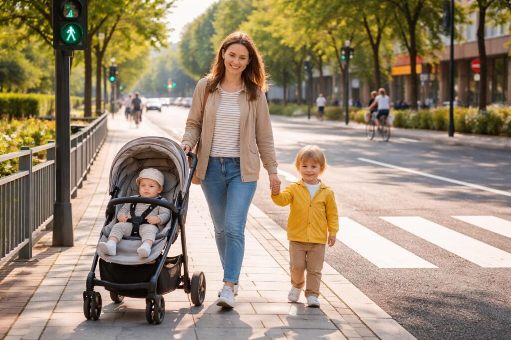 découvrez nos conseils et astuces pour rendre vos trajets quotidiens plus sûrs en tant que maman, afin d'assurer la sécurité et le bien-être de toute la famille.