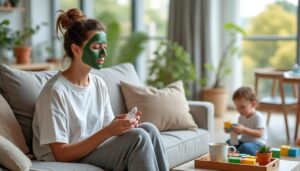 découvrez une routine bien-être simple et rapide spécialement conçue pour les mamans pressées, afin de prendre soin de vous facilement au quotidien.